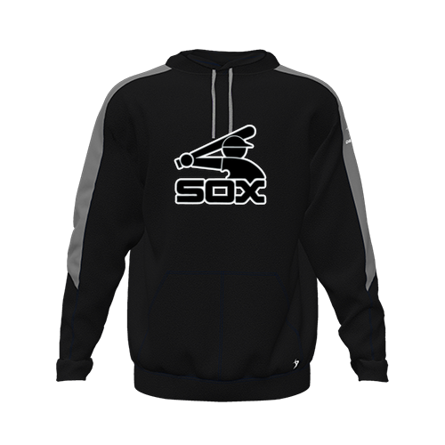 [CUS-DFW-HOOD-FLC-LSL-BLK-YXS-LOGO1] Hoodie (Youth XS, Black, Logo 1)