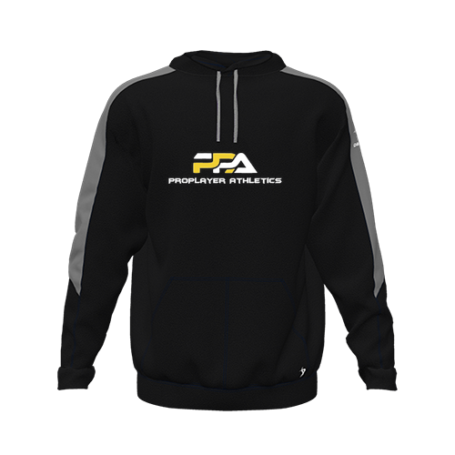 [CUS-DFW-HOOD-FLC-LSL-BLK-YXS-LOGO2] Hoodie (Youth XS, Black, Logo 2)