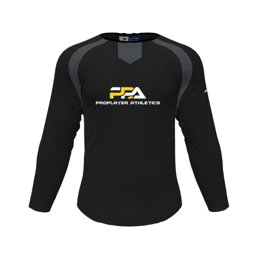 [CUS-DFW-PULL-FLC-CNK-LSL-BLK-YS-LOGO2] Pullover (Youth S, Black, Logo 2)