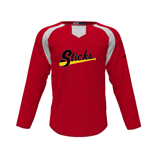 [CUS-DFW-PULL-FLC-CNK-LSL-RED-YS-LOGO3] Pullover (Youth S, Red, Logo 3)