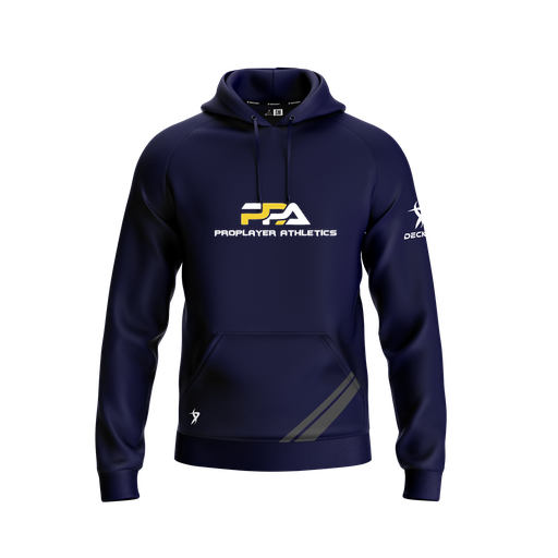 [FOLHSMNV-YXS-LOGO2] Decker Summit Hoodie (Youth XS, Navy, Logo 2)