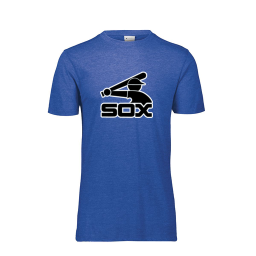 [FTSCUBNV-AS-LOGO1] Decker Men's Tri-Blend T-Shirt - Short Sleeve (Adult S, Navy, Logo 1)