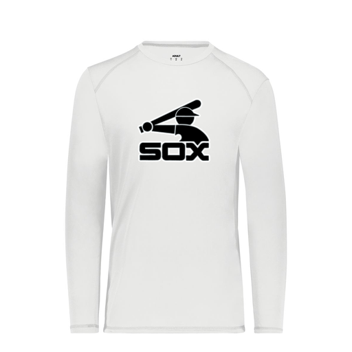 [6846.005.S-LOGO1] Youth SoftTouch Long Sleeve (Youth S, White, Logo 1)