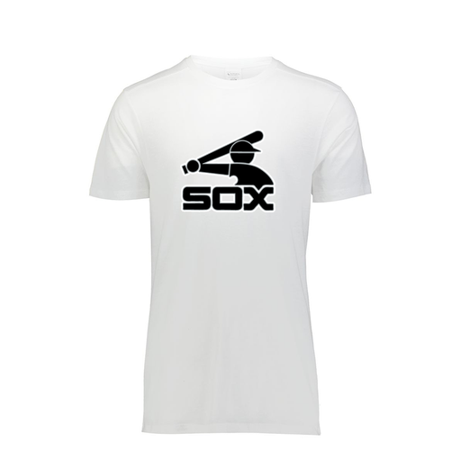 [FTSCUBWH-YS-LOGO1] Decker Youth Tri-Blend T-Shirt - Short Sleeve (Youth S, White, Logo 1)