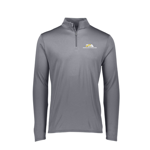 [FTLQFLGY-FAXS-LOGO2] Decker Women's Flex-Lite 1/4 Zip Shirt (Female Adult XS, Gray, Logo 2)