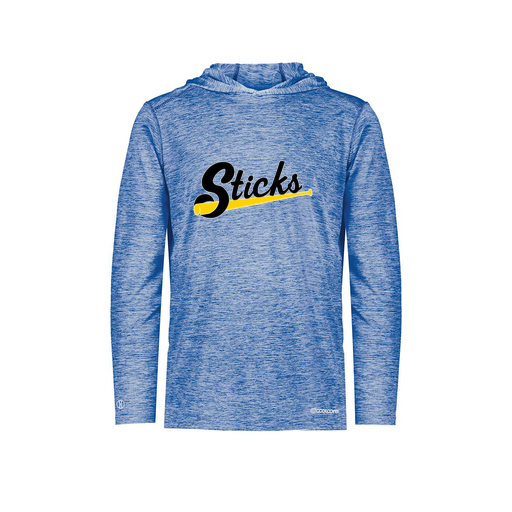 [FOLHCGRY-AS-LOGO3] Decker Men's Charge Hoodie (Adult S, Royal, Logo 3)