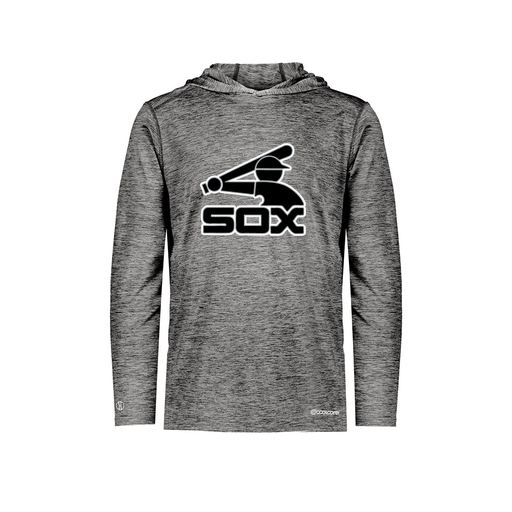 [FOLHCGBK-YS-LOGO1] Decker Youth Charge Hoodie (Youth S, Black, Logo 1)