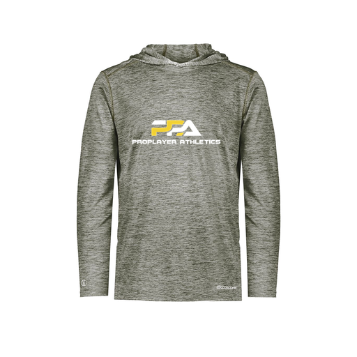 [FOLHCGGY-YS-LOGO2] Decker Youth Charge Hoodie (Youth S, Gray, Logo 2)