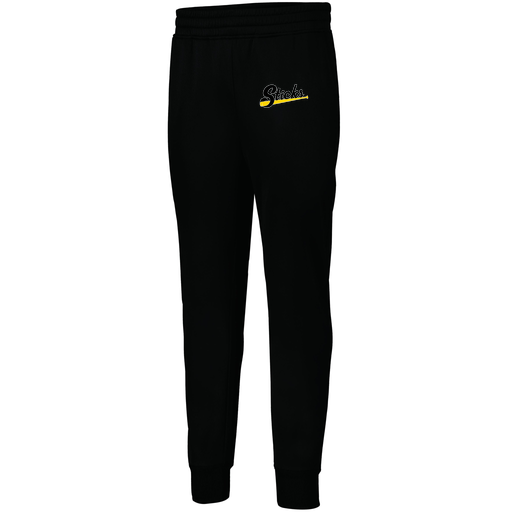 [5566.080.XS-LOGO3] Men's PERFORMANCE FLEECE JOGGER (Adult XS, Black, Logo 3)